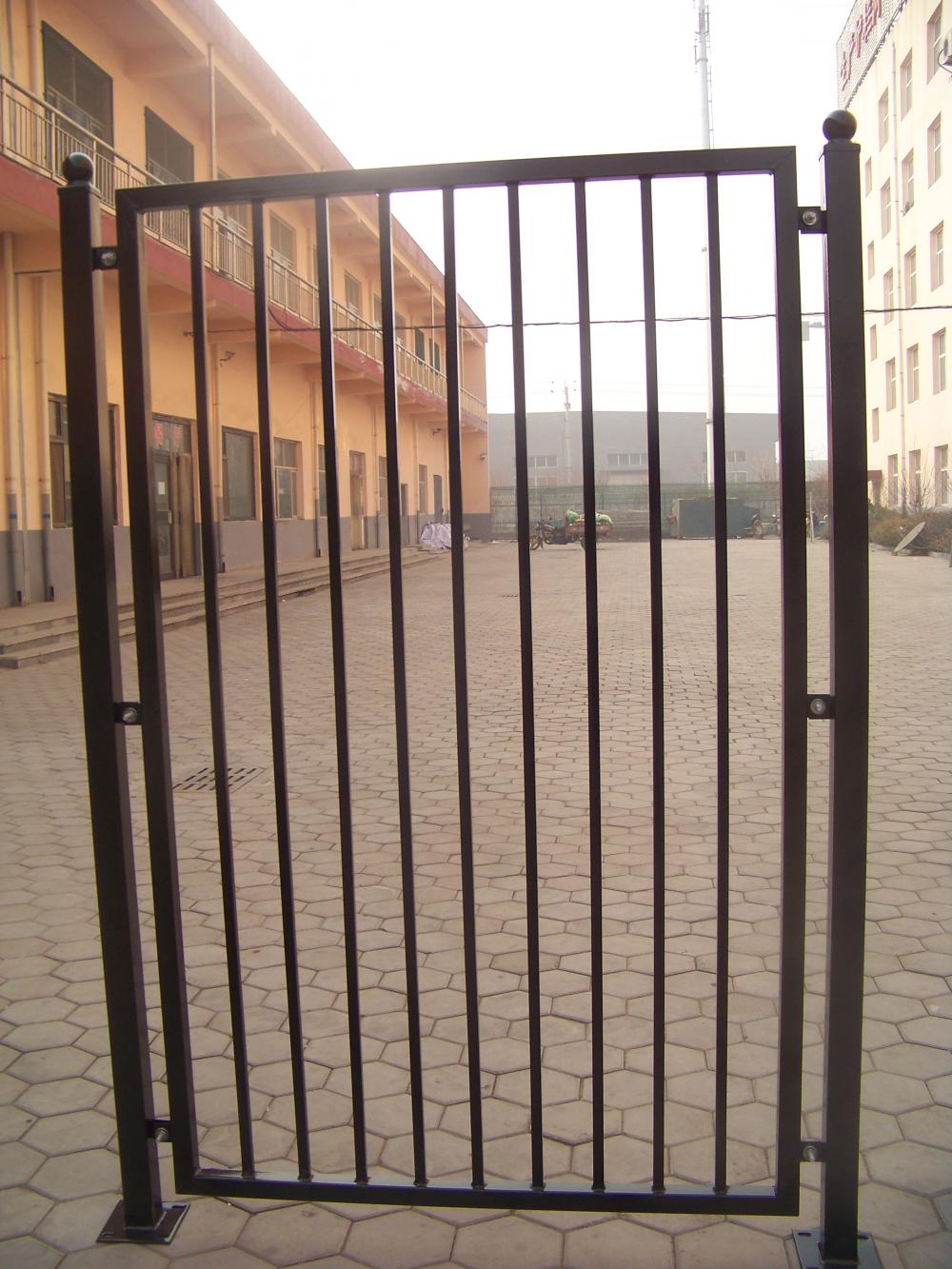 Power Coated Wrought Iron Fence