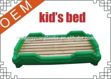 Green kid's bed plastic student's bed children's colorful bed