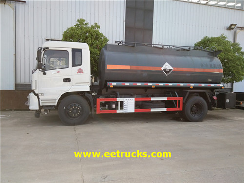 DongFeng 9000 lita lita 9000 hydrochloric acid tankers