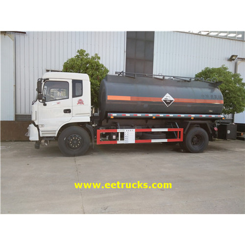 Dongfeng 9000 Litres Hydrochloric Acid Transport Tankers