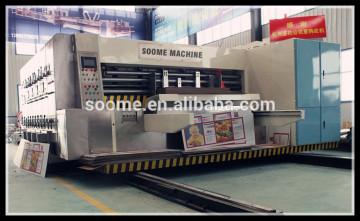 Automatic High speed corrugated Printing Slotting Die cutting Machine