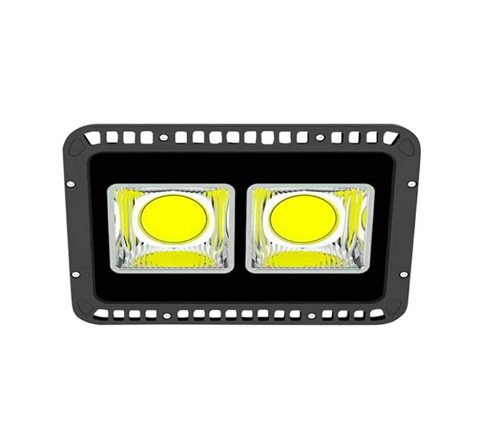 Outdoor floodlights with DMX control