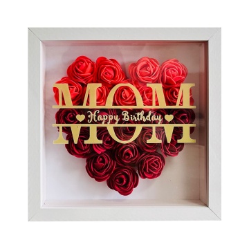 8x8 Shadow Box Frame for Flower Display