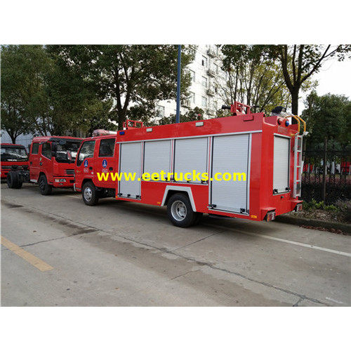 Camions de pompiers Dongfeng 4x2 5000L