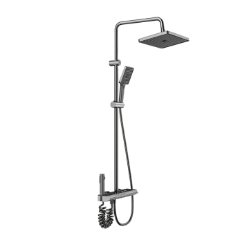 Shower Set with Digital Panel and Hand Shower