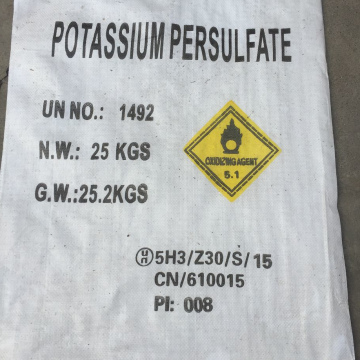 99% Potassium Persulfate Chemical Synthesis K2O8S2 Textiles