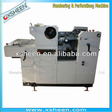 numbering & perforating machine, printing numbering and perforating machine                        
                                                Quality Choice