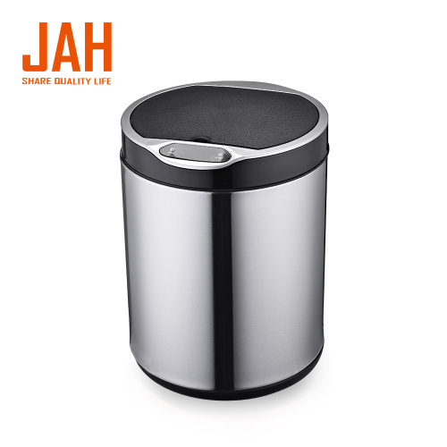 JAH Бытовая круглая индукционная корзина для мусора Smart Dustbin