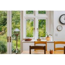 aluminium sliding patio doors Trackless Aluminum Alloy Sound Insulation Sliding Doors Manufactory