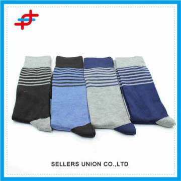 Fashion warm stripe causal high quality men's socks