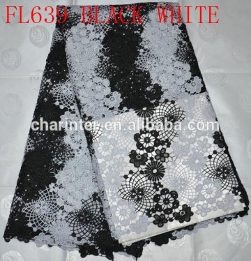 high quality African guipure lace fabric(FL632)