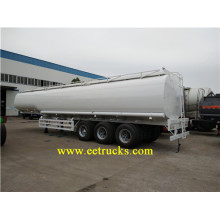 30 tani 45 CBM Usafirishaji wa Mafuta Semi Trailers