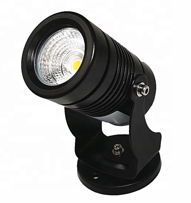 Refletor led de alumínio para jardim externo 5W spot light