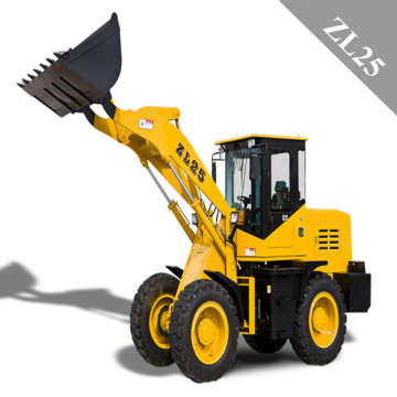 safe and reliable wheel loader loader front, ZL25 building construction loader-excavator