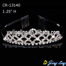 Cristal Strass Tiaras coronas Pageant