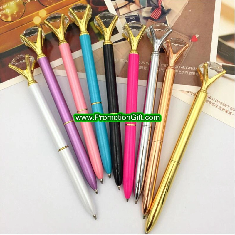 Promotion Jewel Gemstone Metal Gift Ball Point Pen