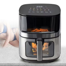 junwei small air fryer 1700W 8L toster air frayer oem chicken oven Digital Control philipss stainless steel air fryer