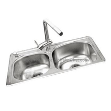 stainless steel under mount kitchen sinks HH5S666