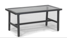 Tea table glass coffee table