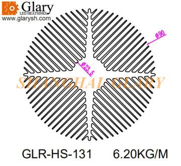 GLR-HS-131 90mm led downlight heatsinks