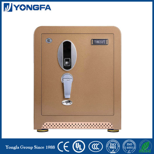 Anti-drilling biometric fingerprint strongbox