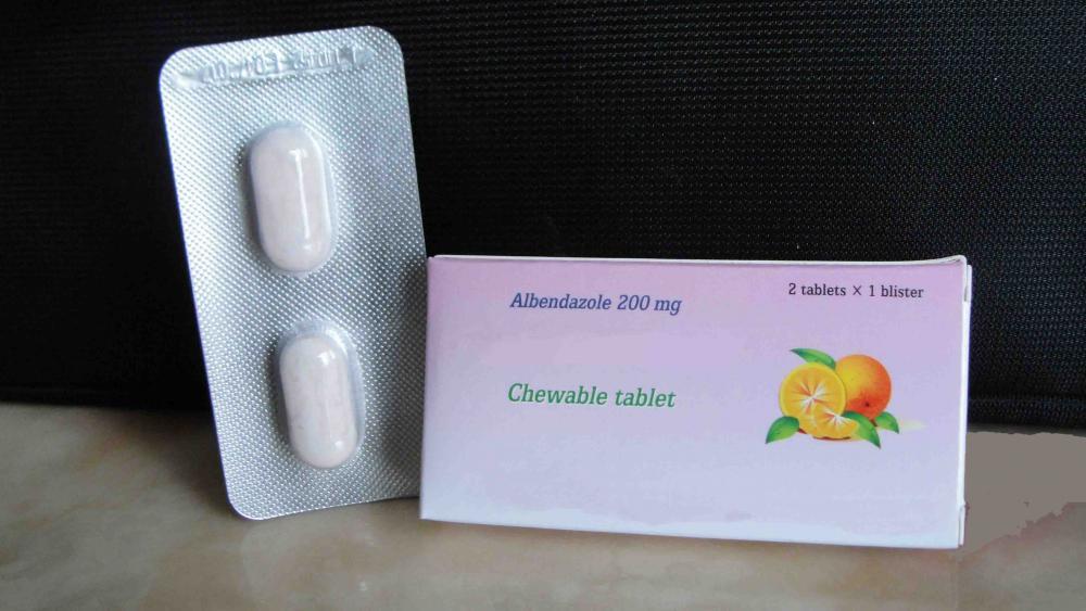 Albendazol Chewable Tablet 200mg CP