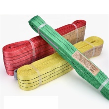 Color Code Polyester Duplex Lifting Webbing Belts and Slings (1T, 5T, 12T, 20T)