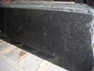 Black Galaxy Granite Slabs