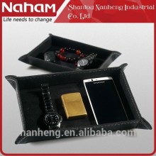 NAHAM Wholesale Office Desk PVC Leather File Storage Tray