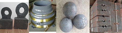 Ball Mill Crusher Wear Resistant Grinding Steel Ball Parts