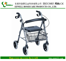 Deluxe 8" Wheel Aluminum Rollator (8016)