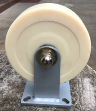 8'' Extra heavy duty MC nylon fixed castors