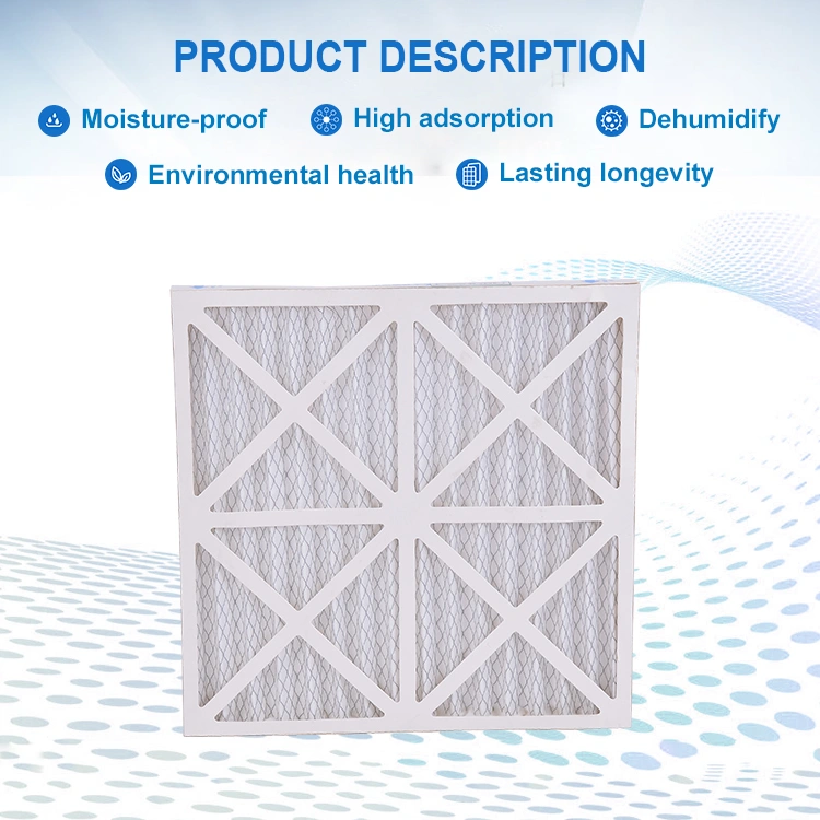Clean-Link Customized Size Merv8 Waterproof Air Pre Filter Nonwoven Cotton/Synthetic Fiber Media