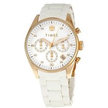 Gents' Gold Sports Fashion White Dial Chronograph Watch