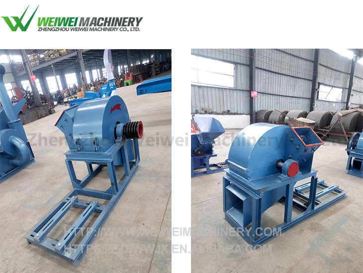 Weiwei garden pruning rice husk straw crusher machine for sale