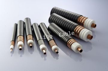 Microwave Telecom Rf Feeder Cable, 3/8” Rf Coaxial Cable With Pe Jacket For Metro Stations