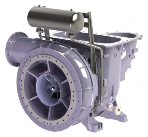 Turbocompresor de flujo axial