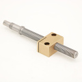 Tornillo de avance Tr16x3 de acero inoxidable