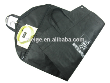 BSCI audit factory custom garment bags embroidered quilted/custom garment bag in bulk/custom garment bags