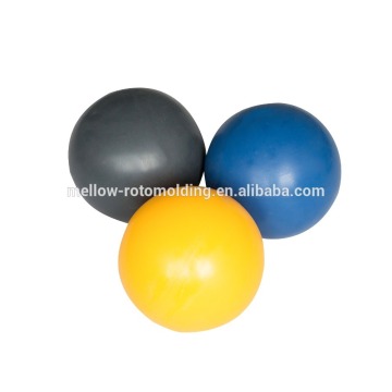 Rotational molding plastic pontoon float balls for check valve