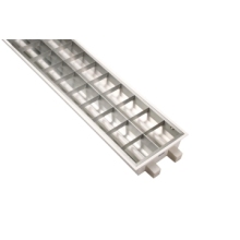 T8 Recessed Louver Fitting Fluorescent Lighting