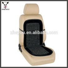 five colors velvet border wooden beads car seat cushion cover