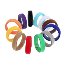 Wholesale 12 Pcs Whelp Velvet ID Band Soft Pet Small Dog ID Collar