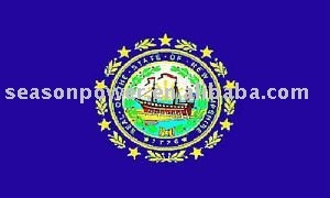 New 3x5 New Hampshire American state polyester flags