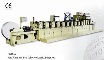 Narrow Web Flexo Press