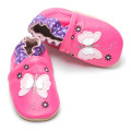 Chaussures bébé en cuir doux papillon