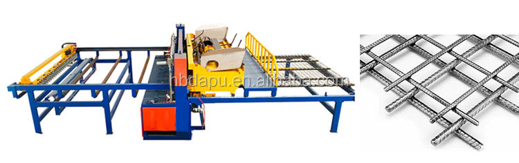 130times/min steel automatic construction wire mesh welding machine production line