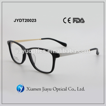 Black acetate reading glasses prescription glasses