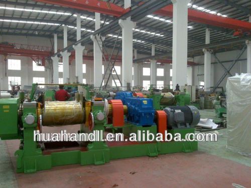 open mixing mill with stock blender /open mixing mill rubber machine with stock blender XK-610