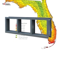 Horicane Windows Florida: Approved Factory Price Storm Impact Doors and Windows